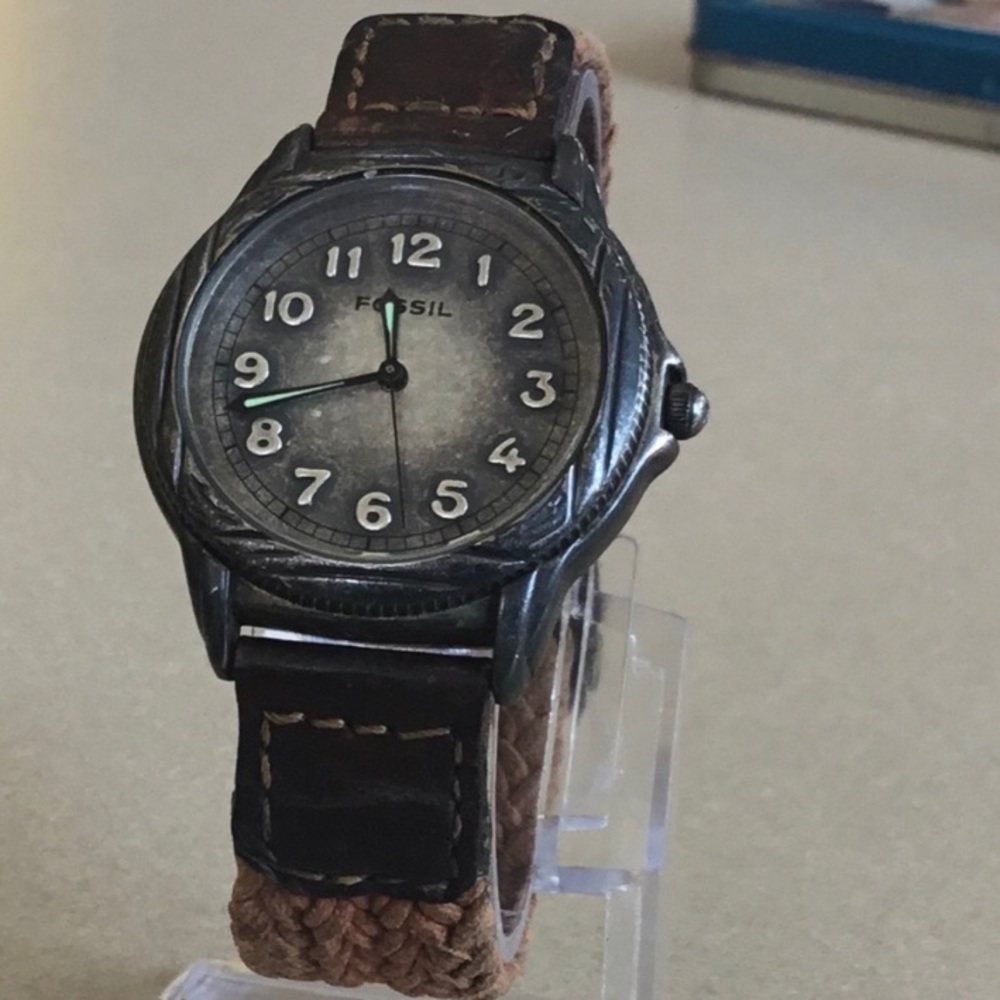 1993 FOSSIL WESTERN WATCH ET-7812